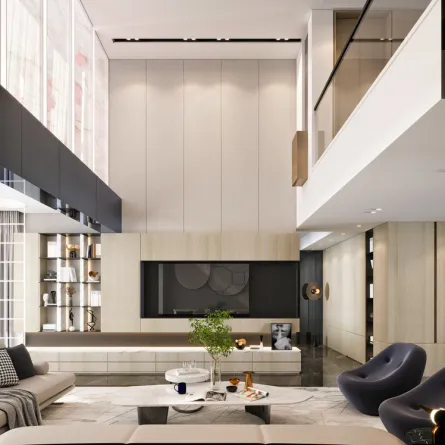 لا بد أن تكون الشاشة مرئية لكلّ الجالسين في صالة المعيشة