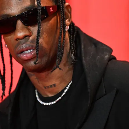 ترافيس سكوت Travis Scott (مصدر الصورة: Patricia DE MELO MOREIRA / AFP)
