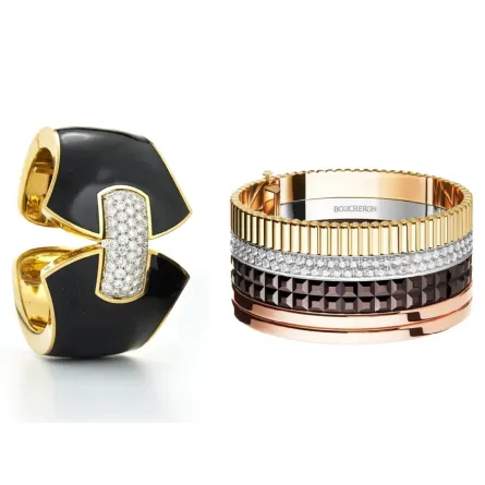 أجمل ما قدمته الدور من أساور Cuff عريضة... فخامة تسحر القلوب