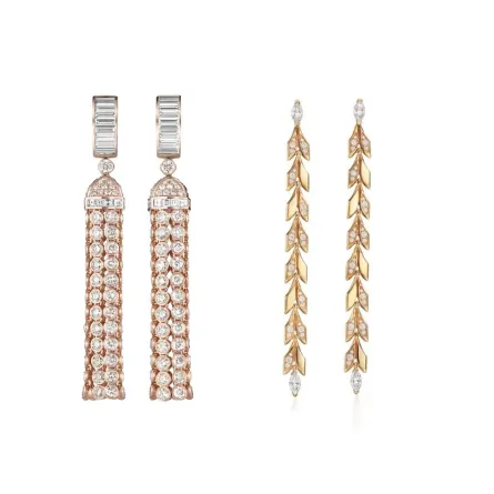 موديلات أقراط متدلية لتنحيف الوجه الممتلئ.. تصاميم تثري إطلالتك