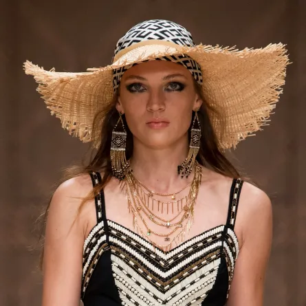 القش بحلة صيفية Straw Shabby Chic