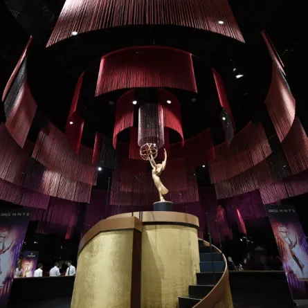جائزة الإيمي Emmy Awards (مصدر الصورة:  Kevork Djansezian/Getty Images/AFP / Getty Images via AFP / GETTY IMAGES NORTH AMERICA / KEVORK DJANSEZIAN)