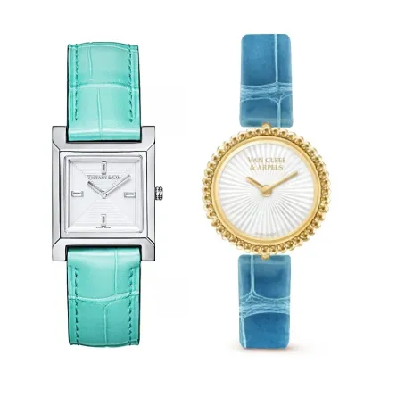 تزيني بساعات من جلد التمساح بألوان جذابة ومبهجة لصيف 2023