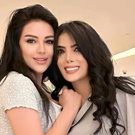 لين برازي وحورية فرغلي - الصورة من المكتب الإعلامي للين