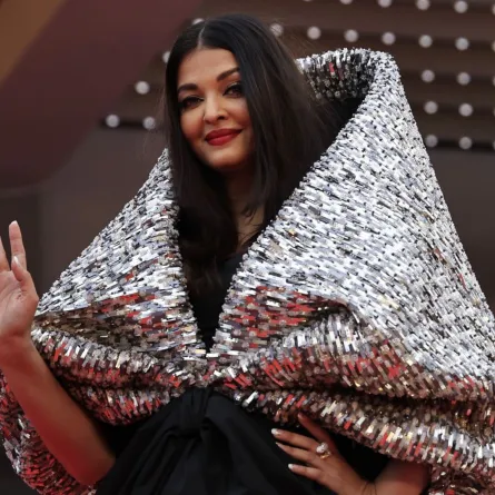 من مهرجان كان: آيشواريا راي (Aishwarya Rai Bachchan). مصدر الصورة:  Valery HACHE / AFP