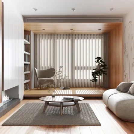 من الضروري اختيار القماش الخفيف للستائر