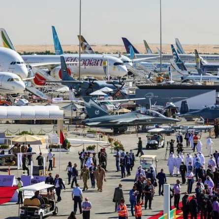 معرض دبي للطيران. الصورة من wam