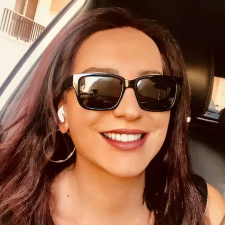 أمل عرفة - الصورة من حسابها على فيسبوك