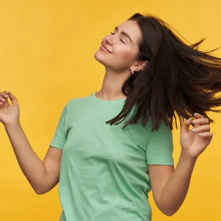 شعر صحي لامع- الصورة من Freepik