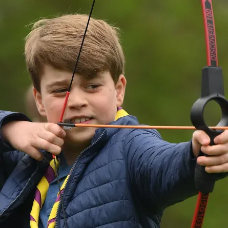 الأمير جورج (Prince George). مصدر الصورة: Daniel LEAL / POOL / AFP