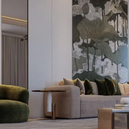 نسيج البوكليه مناسب لأثاث الصالة