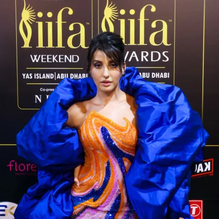 نورة فتحي (Nora Fatehi). مصدر الصورة: KARIM SAHIB / AFP