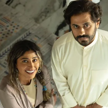 عبد الله بوشهري وشجون الهاجري - الصورة من صفحة الفنان عبد الله بوشهري على إنستغرام