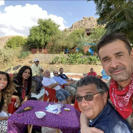 ماجد الكدواني وكريم عبد العزيز - مصدر الصوره حسابه على إنستغرام