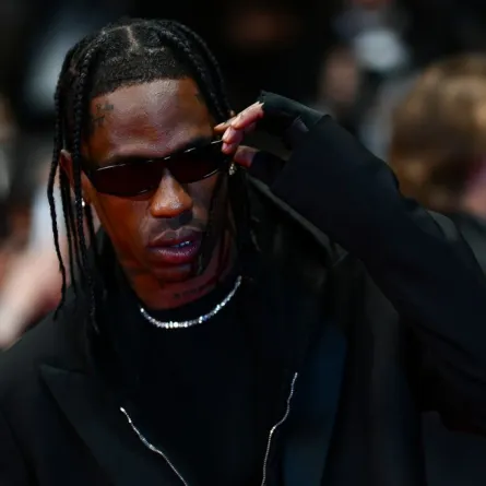ترافيس سكوت Travis Scott (مصدر الصورة: CHRISTOPHE SIMON / AFP)