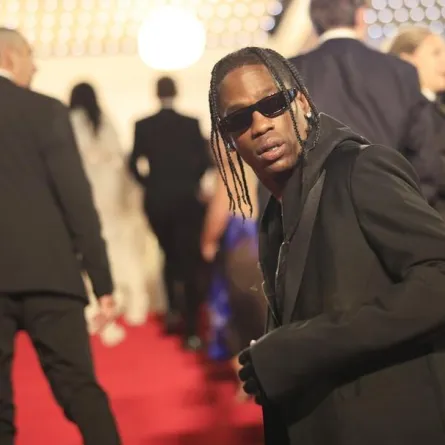 ترافيس سكوت Travis Scott (مصدر الصورة: CHRISTOPHE SIMON / AFP)