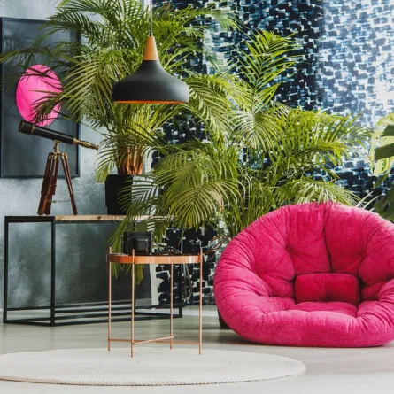 كيفية دمج اللون الوردي الحار بديكور المنزل؟