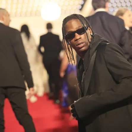 ترافيس سكوت Travis Scott (مصدر الصورة: CHRISTOPHE SIMON / AFP)