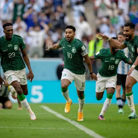 قرعة الدور الثاني من التصفيات الآسيوية لكأس العالم 2026 وكأس آسيا 2027 تكشف مجموعة الصقور الخضراء - الصورة من حساب المنتخب السعودي على إكس " تويتر سابقا"