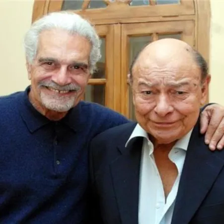 أحمد رمزي و عمر الشريف- صورة أرشيفية