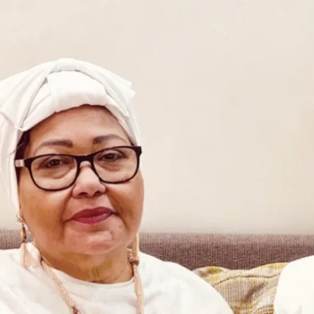 انتصار الشراح - الصورة من صفحة مي العيدان على تويتر