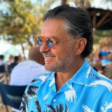 راغب علامة - الصورة من حسابه على فيسبوك