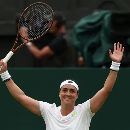 أنس جابر ،بطولة ويمبلدون للتنس، Ons Jabeur ،Wimbledon Championships (مصدر الصورة :Adrian DENNIS / AFP)