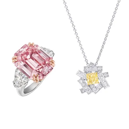 مجوهرات الألماس الملونة لإطلالة فخمة ومبهجة في صيف 2023