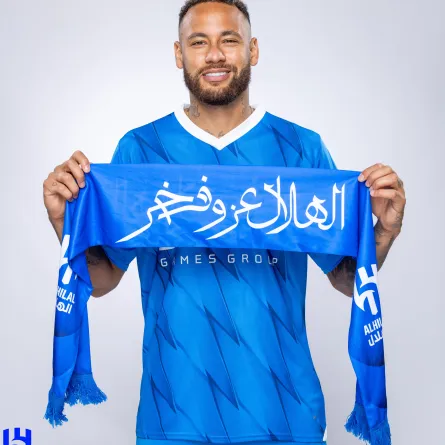 البرازيلي نيمار ينضم إلى الهلال- الصورة من حساب نادي الهلال على منصة إكس "تويتر سابقا"
