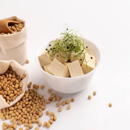 صورة لطبق من التوفو