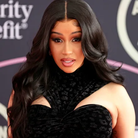 كاردي بي (Cardi B). مصدر الصورة: Rich Fury/Getty Images/AFP