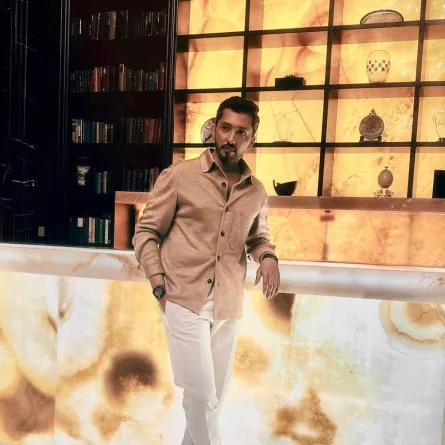 فهد الكبيسي - الصورة من مكتبه الصحفي