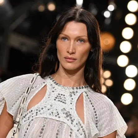 بيلا حديد (Bella Hadid). مصدر الصورة: Emmanuel DUNAND / AFP