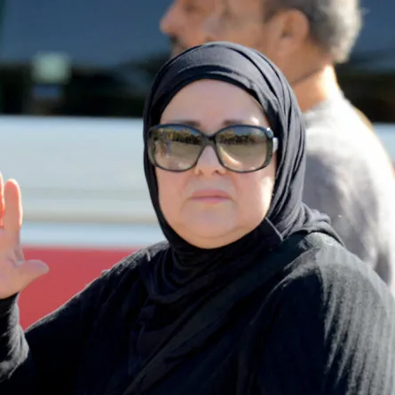 دلال عبد العزيز - الصورة من حساب حسن الرداد على الفيس بوك