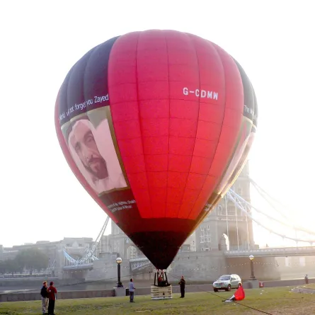 منطاد الإمارات.  الصورة من wam