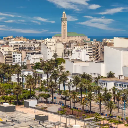 جانب من الدار البيضاء  