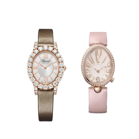 ساعات بيضاوية نسائية للسهرة موضة 2023.. قطع راقية تُُزيدك فخامة