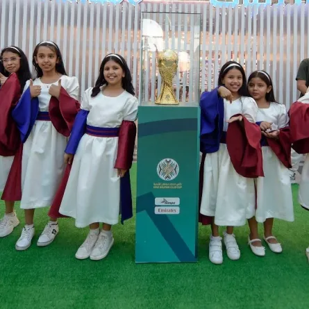 الاتحاد العربي لكرة القدم يكشف النقاب عن كأس الملك سلمان للأندية 2023 - الصورة من حساب الاتحاد العربي لكرة القدم على منصة إكس "تويتر سابقا"