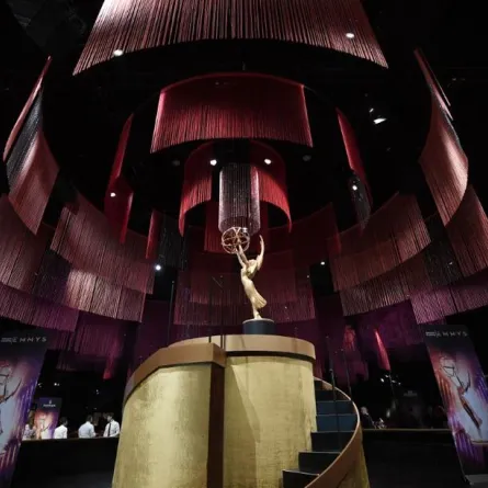 جائزة الإيمي Emmy Awards (مصدر الصورة: Kevork Djansezian/Getty Images/AFP / Getty Images via AFP / GETTY IMAGES NORTH AMERICA / KEVORK DJANSEZIAN)
