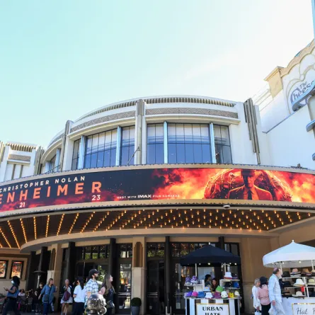 عرض فيلم OPPENHEIMER (مصدر الصورة: VALERIE MACON / AFP)