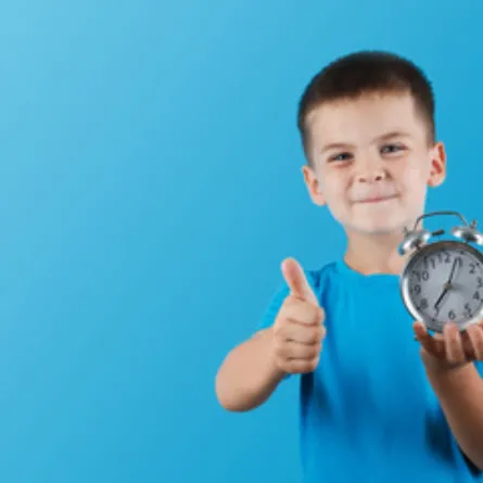 صورة لطفل نشيط