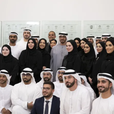 رسالة الشيخ محمد بن زايد للشباب الإماراتي بمناسبة اليوم العالمي للشباب - الصورة من وام