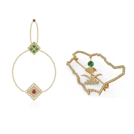 قطع مجوهرات فاخرة للمصممات السعوديات.. مزيج بين سحر التراث وجاذبية الحداثة