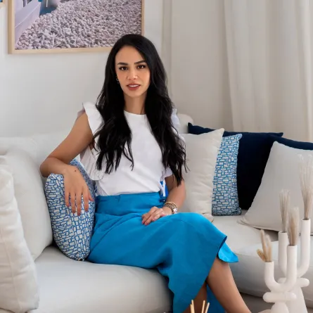 المهندسة نهى محسن: أترك توقيعي على التصميم بعيداً من التأثر بأحد