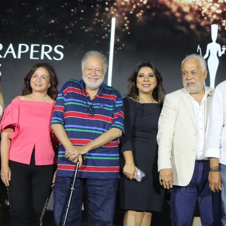 أشرف زكي ويحيى الفخراني وإلهام شاهين ونجوم المؤتمر الصحفي -الصورة من المركز الإعلامي للمهرجان