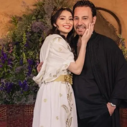 ماريتا الحلاني ووالدها عاصي الحلاني - الصورة من حسابها على إنستغرام