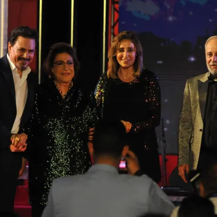 سميحة أيوب من حفل ختام الدورة ال 16 - الصورة من المركز الإعلامي للمهرجان القومي للمسرح