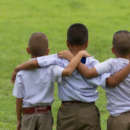 صورة تعبيرية لصحبة التلاميذ