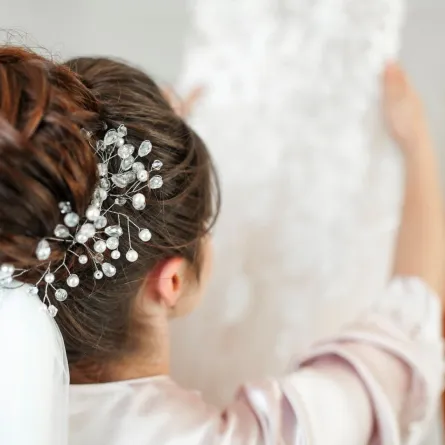 أكسسوارات شعر عروس 