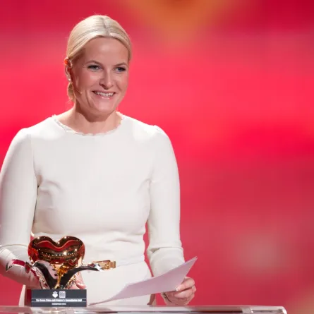 الأميرة ميت ماريت (Norway's Crown Princess Mette-Marit). مصدر الصورة: AXEL SCHMIDT / POOL / AFP